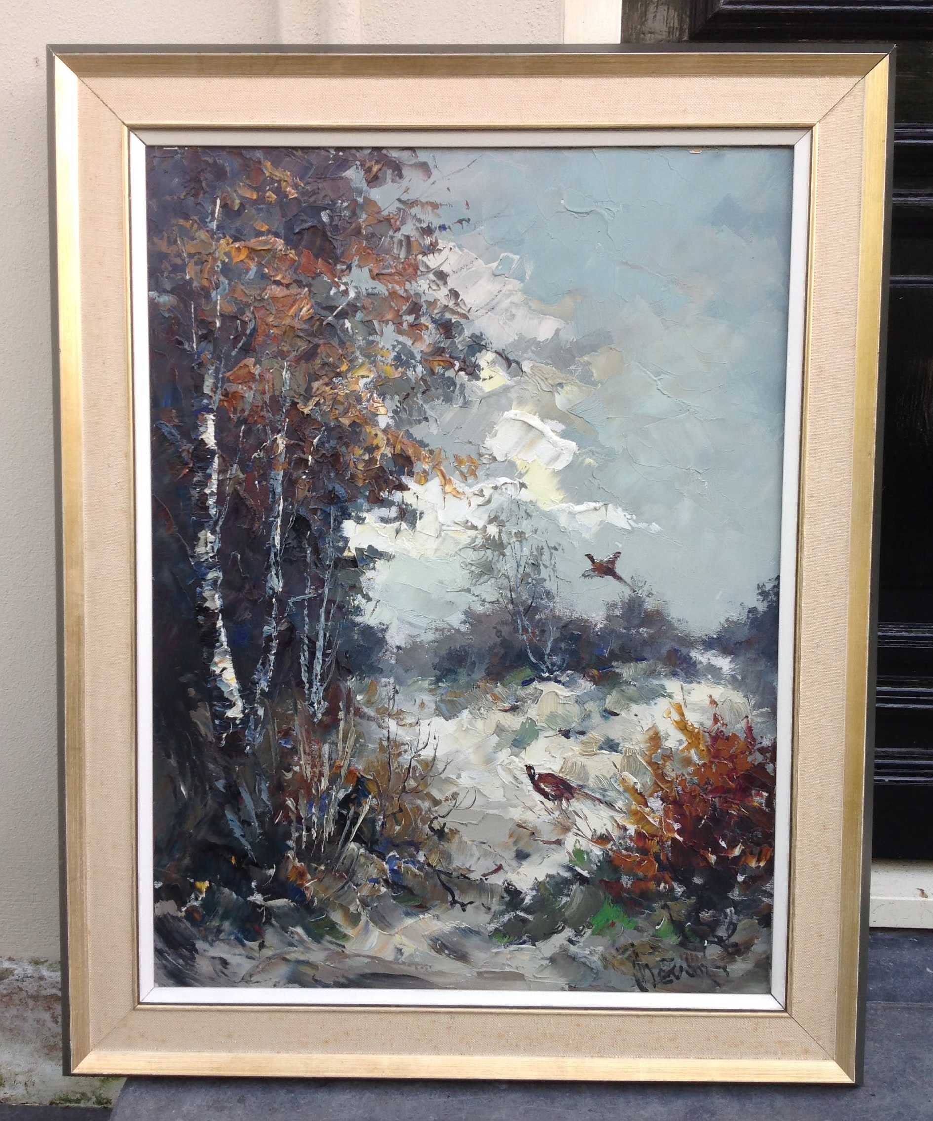 Jan Bevort - C1207 - Fazanten aan de bosrand kopen? Bied vanaf 150!