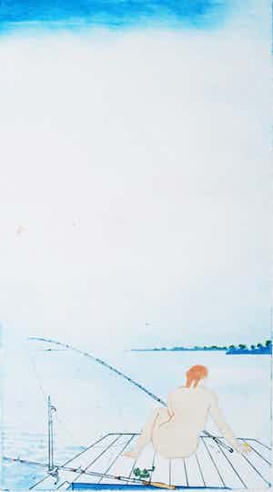 Sjoerd Bakker - vissende naakte dame verkocht voor € 10!