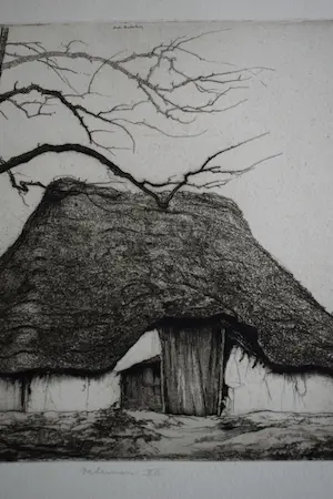 Dirk Baksteen - ets - Veteraan VII - 3e staat kopen? Bied vanaf 110!