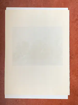 Auke de Vries - ets Stenen 1966 kopen? Bied vanaf 40!