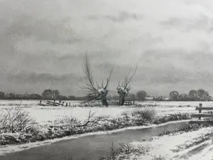 Harmen Kooistra - Sneeuwlandschap kopen? Bied vanaf 55!