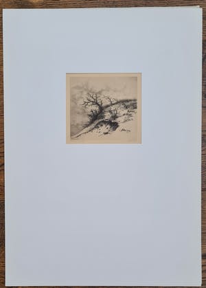 Dirk Harting - Twee handgesigneerde landschapsetsjes kopen? Bied vanaf 60!