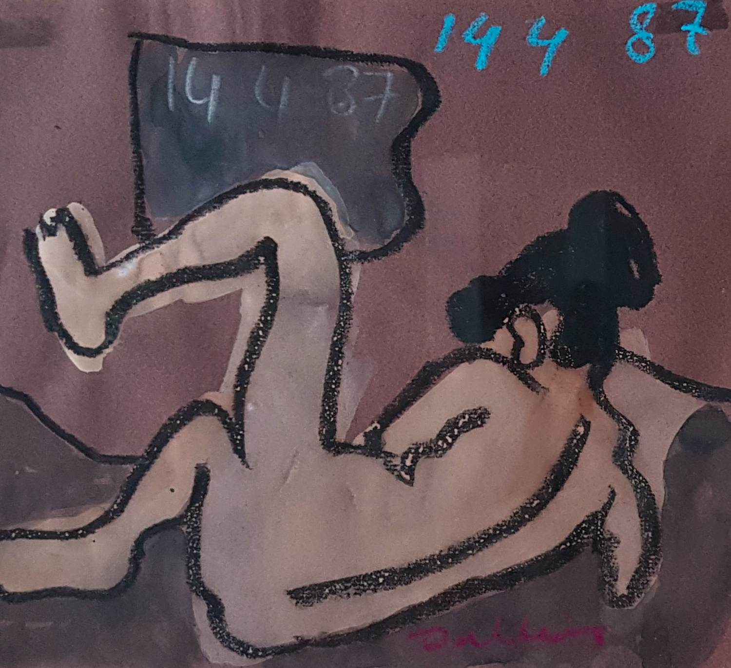 Ed Dukkers - Liggend naakt kopen? Bied vanaf 222!