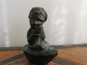 Brons (Onbekend) - Man met gevouwen handen kopen? Bied vanaf 1!