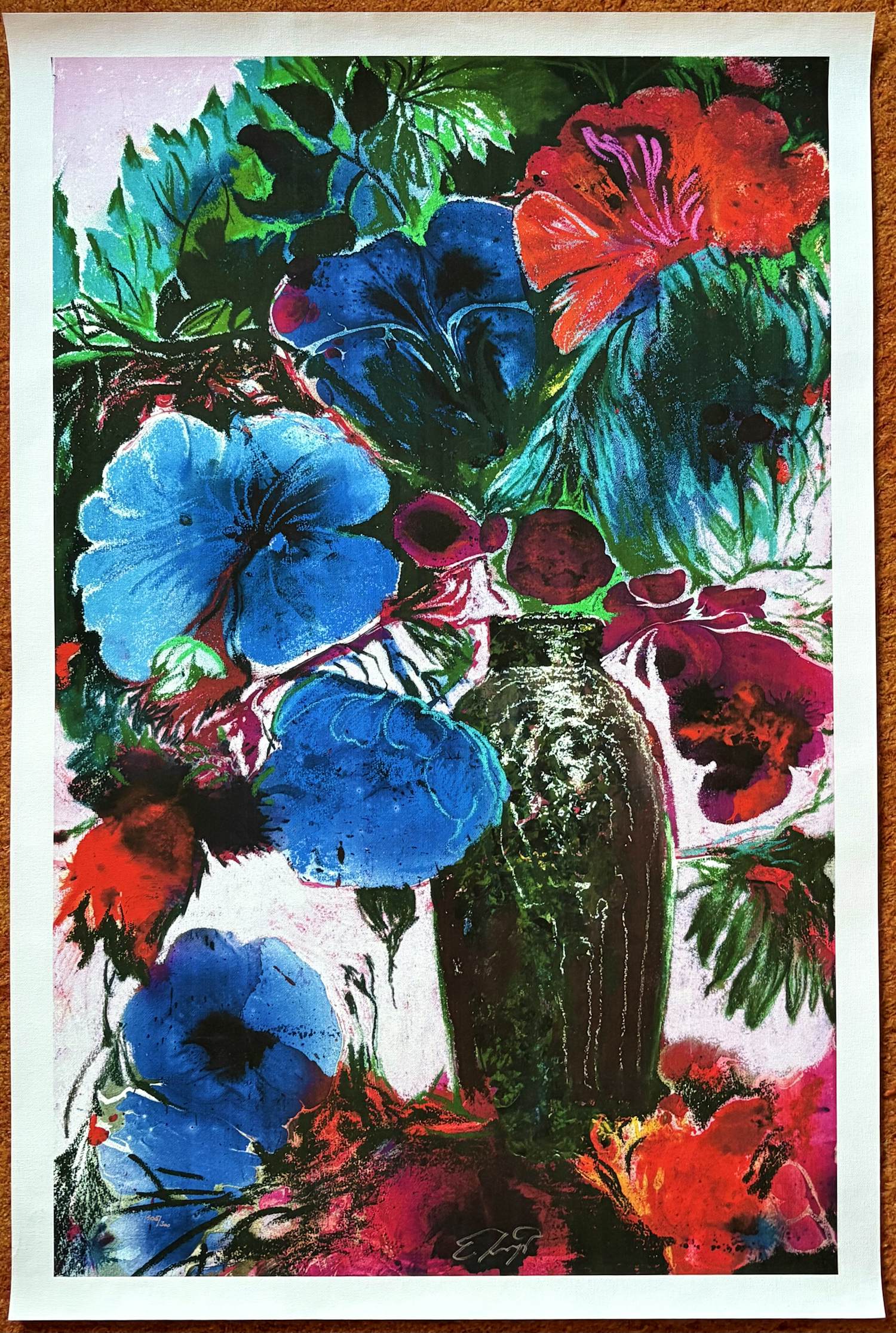 Ernst Fuchs - *Blumen* kopen? Bied vanaf 175!