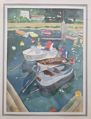Claire Beelaerts van Blokland de la Court - Haven. Frankrijk. Zomer! kopen? Bied vanaf 69!