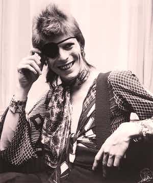 Nico Koster - Foto, Portret van David Bowie in het Amstel Hotel in 1973 verkocht voor € 120!