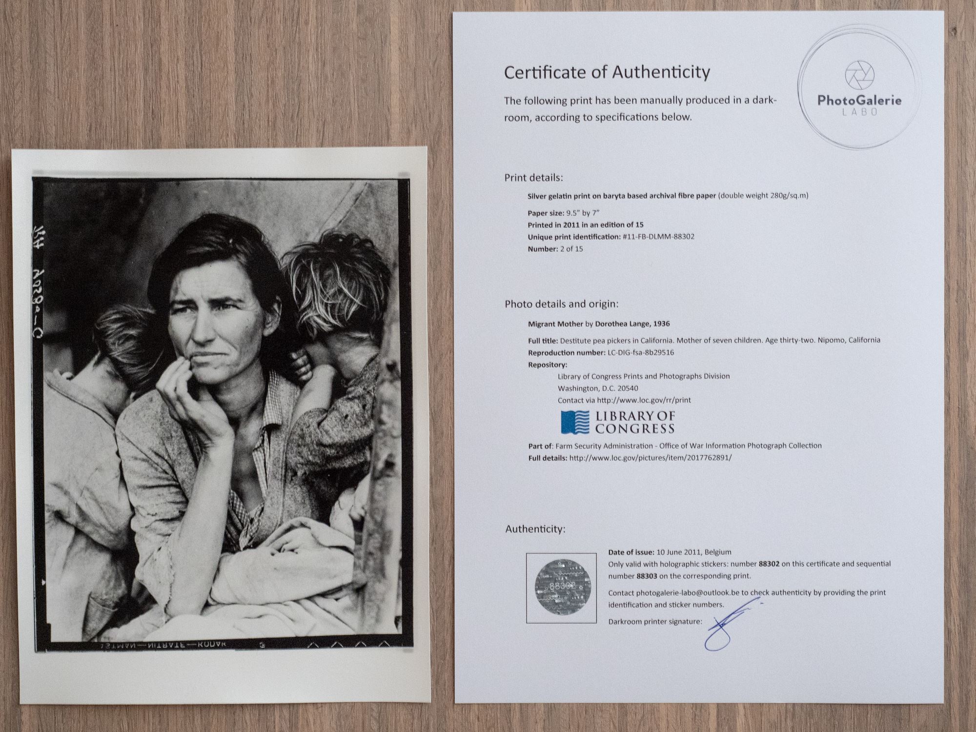 Dorothea Lange - Migrant Mother kopen? Bied vanaf 175!