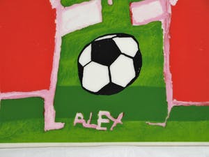 Plateelfabriek Schoonhoven N.V. - Porseleinen bord , AJAX - 2005 – doorsnede 27,5 cm kopen? Bied vanaf 1!