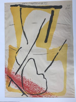 Buy Gerrit Lakmaaker - Vrije Volk Grafiek collectie? Bid from 85!