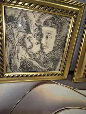 Jan Toorop - Behoorde te zijn.het geen mijn Vader is en de Neerziende Madonna kaufen? Bieten Sie von 35!