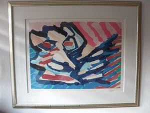 Karel Appel - Litho, Ten by Appel - Ingelijst (Groot) kopen? Bied vanaf 350!