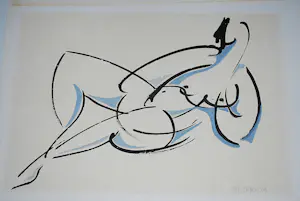 Karel Gomes - Cees Bantzinger (ingelijst) 2x Willem Klijn en 7 anderen kopen? Bied vanaf 100!