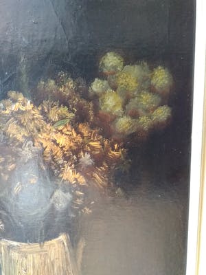 Floris Jespers - schilderij, bloemenboeket, handgesigneerd, gedateerd en ingelijst kopen? Bied vanaf 590!