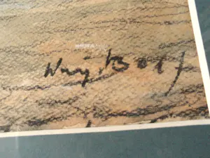 Wim Bos - Gemengde Techniek - Vissersboten op Zee kopen? Bied vanaf 150!