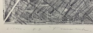Hugo de Clercq - litho - 'Framework' - 1975 kopen? Bied vanaf 99!