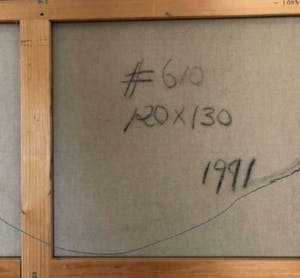 Fred Sieger - Abstracte compositie - #610 kopen? Bied vanaf 425!