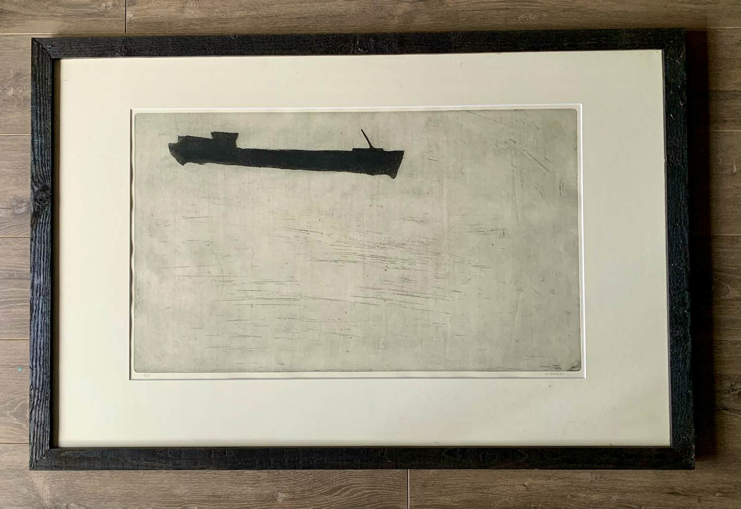 Wim Buitendijk - Schip (Drieluik) verkocht voor € 100!