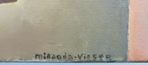 Betsy Martina Visser - Acryl op doek, Verbouwing Weesperzijde - Ingelijst kopen? Bied vanaf 100!