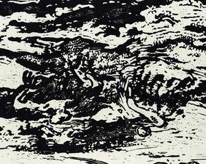 Eduard Flor - Zwemmende in de zee kopen? Bied vanaf 40!