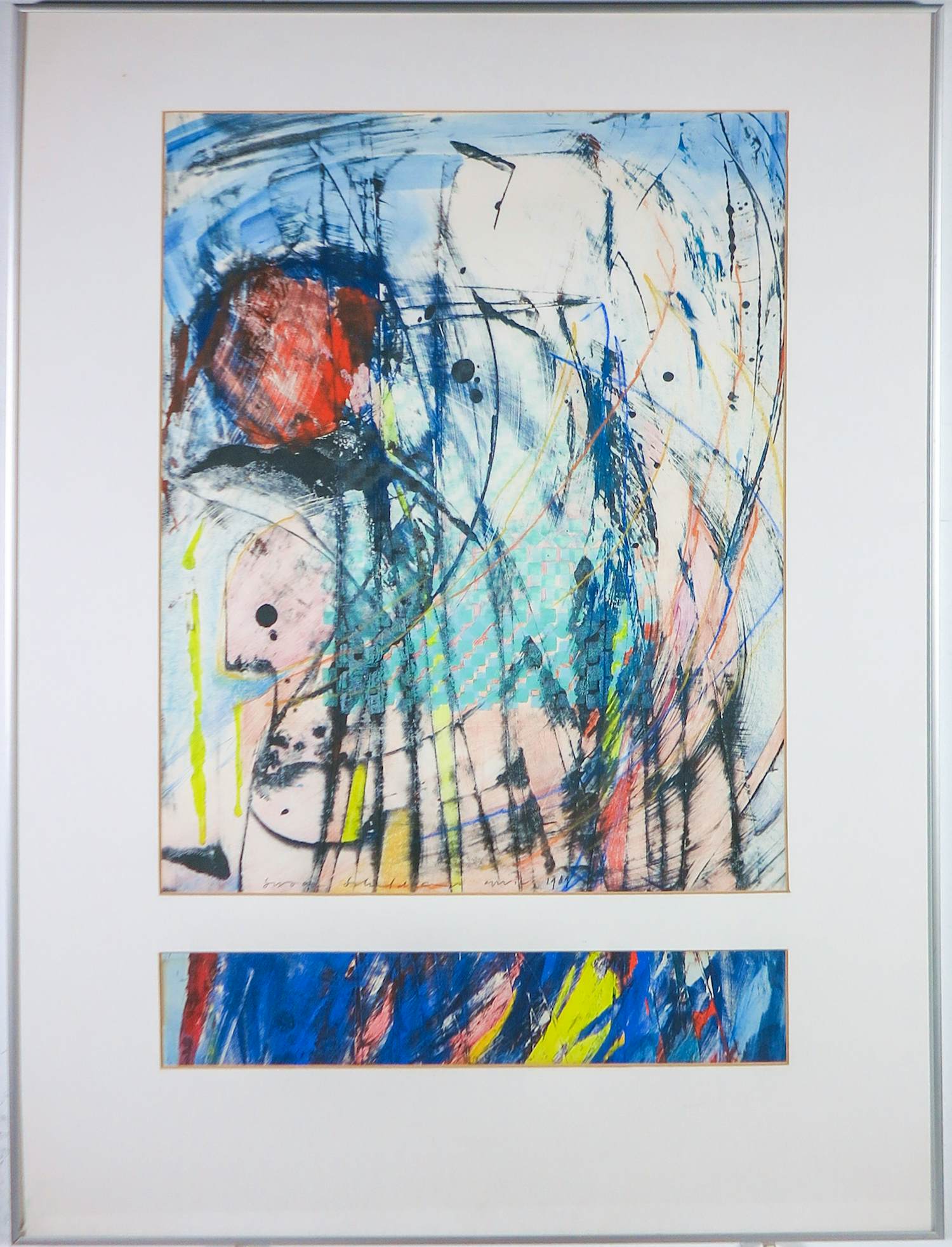 Susan Schildkamp - Gemengde techniek, Berg opwaarts - Ingelijst kopen? Bied vanaf 90!