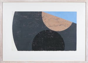 Henri Plaat - Gouache, Zonder titel - Ingelijst (Groot) kopen? Bied vanaf 100!