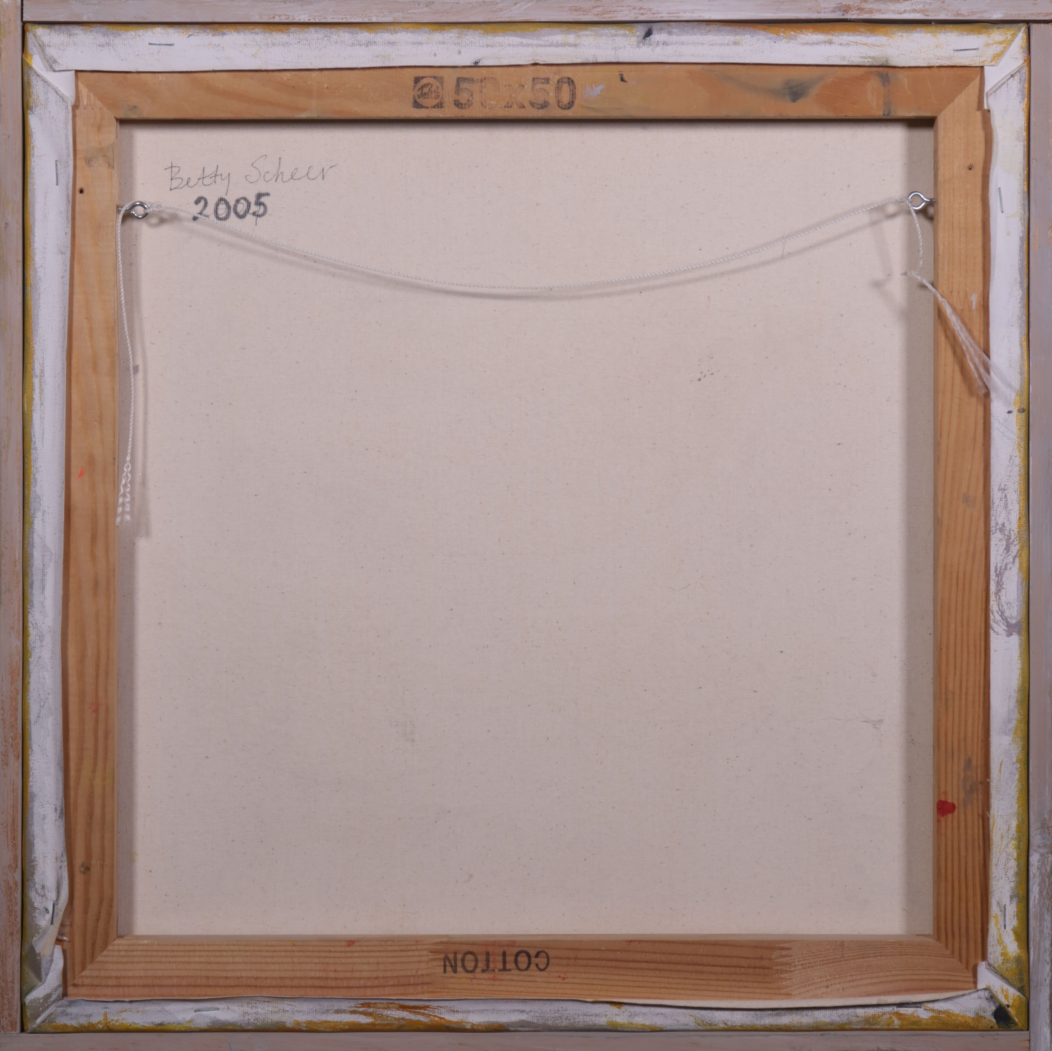 Betty Scheer - Olieverf op doek, Trossen bananen - Ingelijst kopen? Bied vanaf 100!