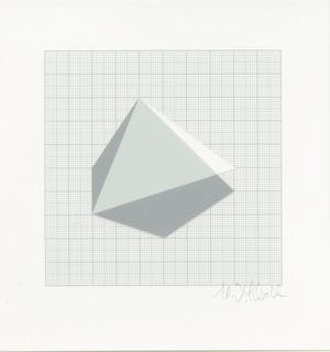 H.D. Schrader - Twee handgesigneerde zeefdrukken: Geometrische Composities I, II kopen? Bied vanaf 1!