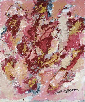 Bert Braam - Acryl op doek, Kompositie kopen? Bied vanaf 80!