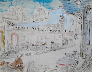 Willem Wagenaar - 3 tekeningen kopen? Bied vanaf 10!