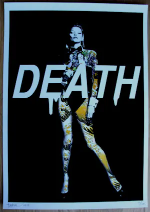 Death NYC - Zeefdruk: Death save the queen - 2015 kopen? Bied vanaf 60!
