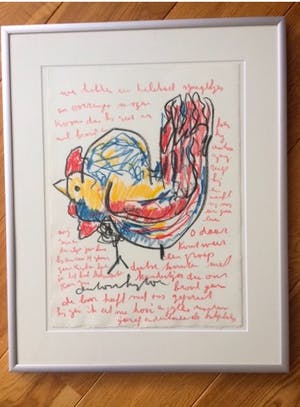 Anton Heyboer - Kip 1 uit serie van 2 kopen? Bied vanaf 250!