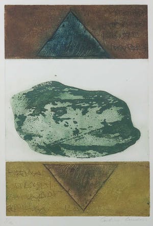 Caroline Koenders - Ets en aquatint, Steen - Ingelijst kopen? Bied vanaf 20!