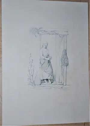 Johannes Heinrich Maria Hubert Rennefeld - 5 gravures naar Jozef Israëls uit ca. 1890 kopen? Bied vanaf 20!
