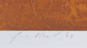 Gijs van Noort - Ets en aquatint op papier, Zonder titel (Zeer Groot) kopen? Bied vanaf 35!