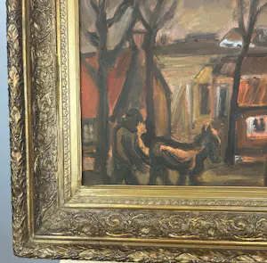 Constant Permeke - Boer en Werkpaard bij Avond kopen? Bied vanaf 300!