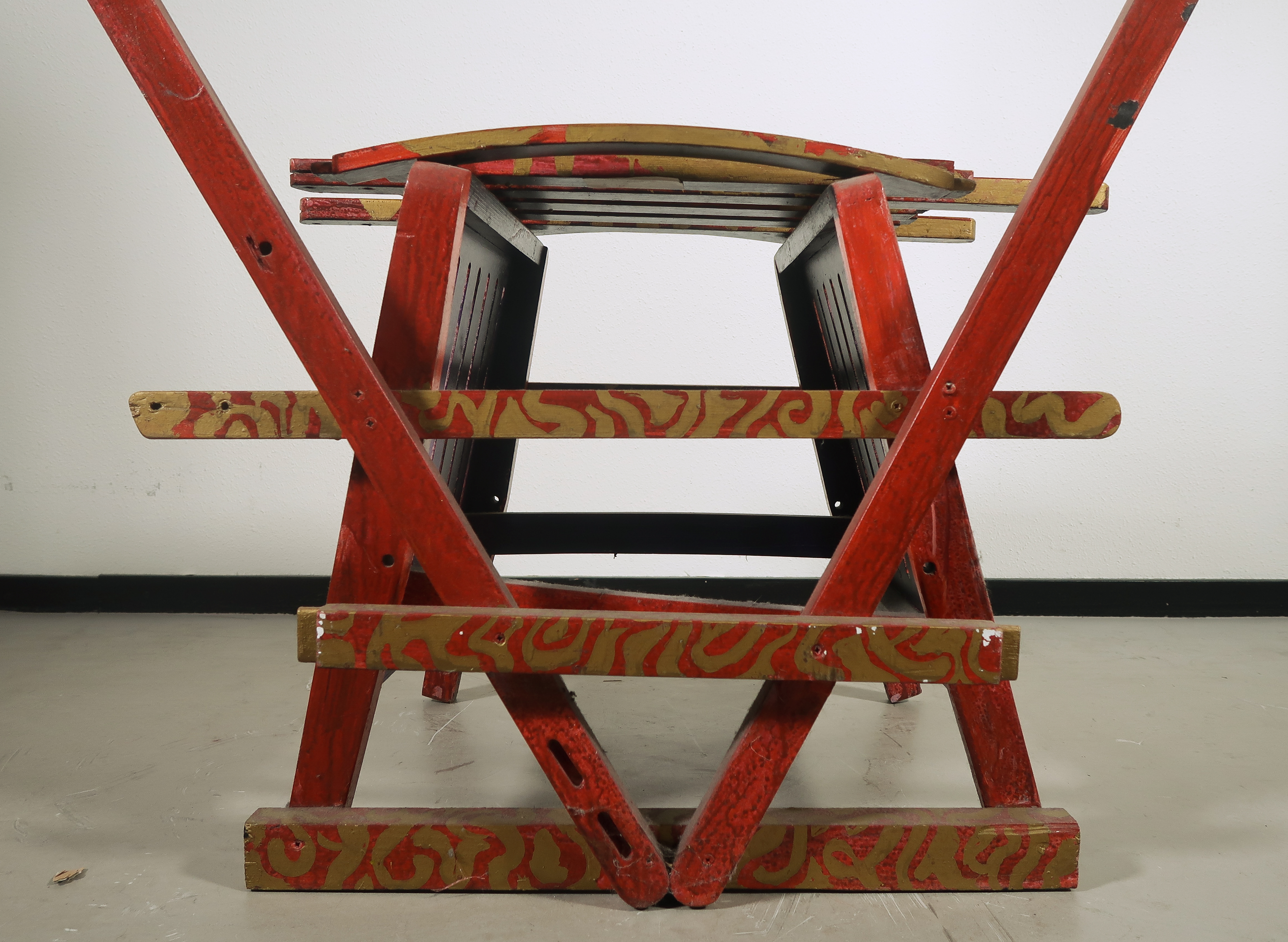 Siebrand Weitenberg - Houten object, Troon (Groot!) kopen? Bied vanaf 150!