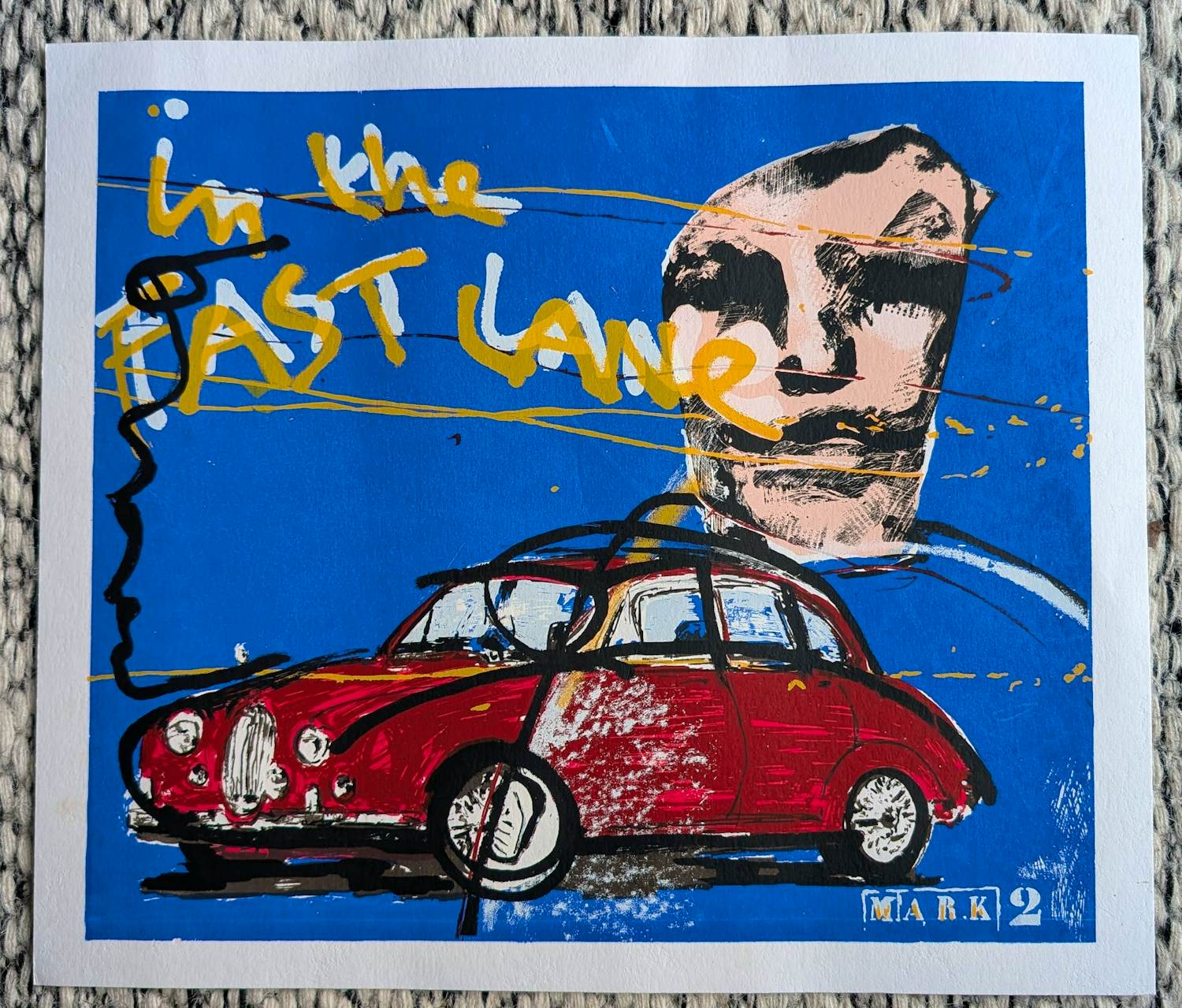 Herman Brood - In the fast lane – Jaguar Mark 2 kopen? Bied vanaf 200!
