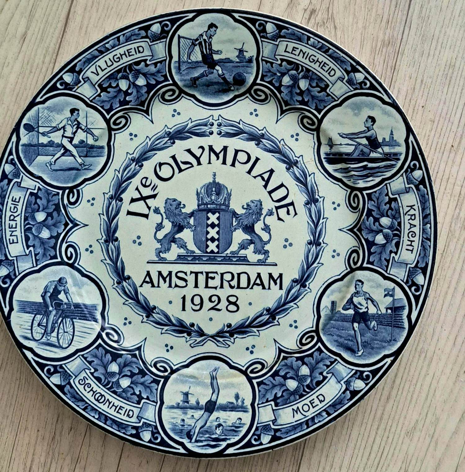 Societe Ceramique - IXe Olympiade Amsterdam 1928 kopen? Bied vanaf 60!