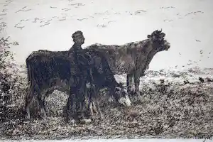 Jan Vrolijk - Boer met koeien verkauft für € 15!