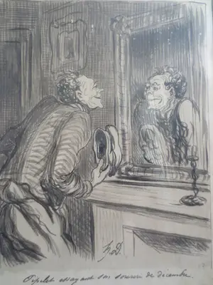 Honore Daumier - Pipelet essayant son sourire de Décembre kopen? Bied vanaf 200!