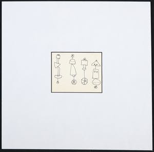 Jan Roede - Tekening, Zonder titel (met certificaat van echtheid!) kopen? Bied vanaf 50!