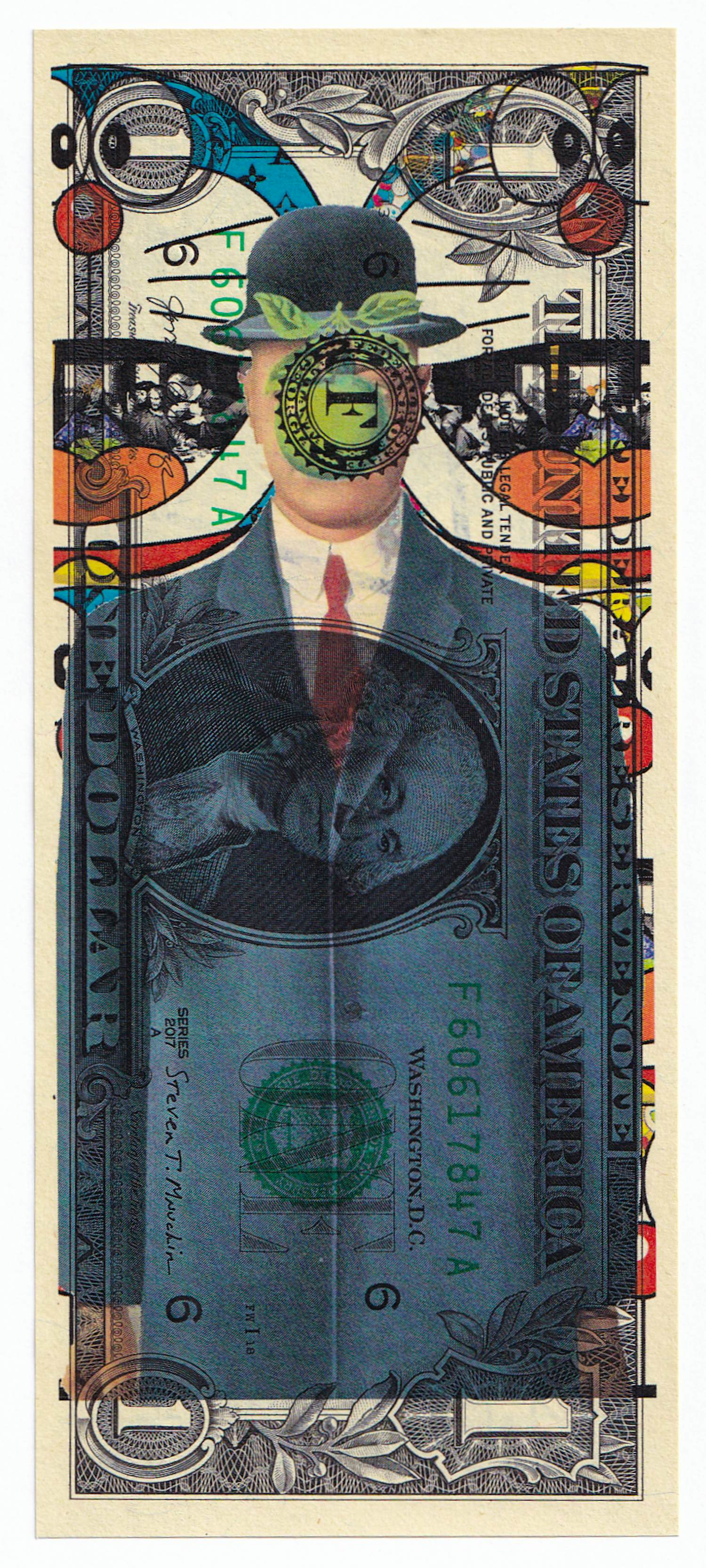 Death NYC - 1 USD – Magritte X Son of Man kopen? Bied vanaf 110!