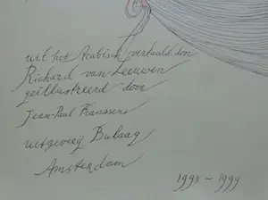 Jean Paul Franssens - DUIZEND EN EEN NACHT / ZW-W LITHO + KLEURPOTLOOD / 70x50cm / 1999 kopen? Bied vanaf 50!