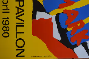 Karel Appel - Tentoonstellingsaffiche Esbjerg Kunstpavillon kopen? Bied vanaf 50!