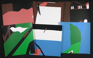 Hans Landsaat - Compleet portfolio met 19 zeefdrukken, Franz K. kopen? Bied vanaf 100!