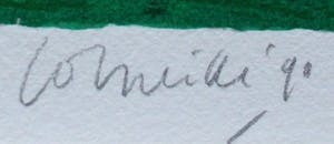 Corneille - Ingelijste litho: Nabucco - 1990 (mooie lijst!) kopen? Bied vanaf 295!