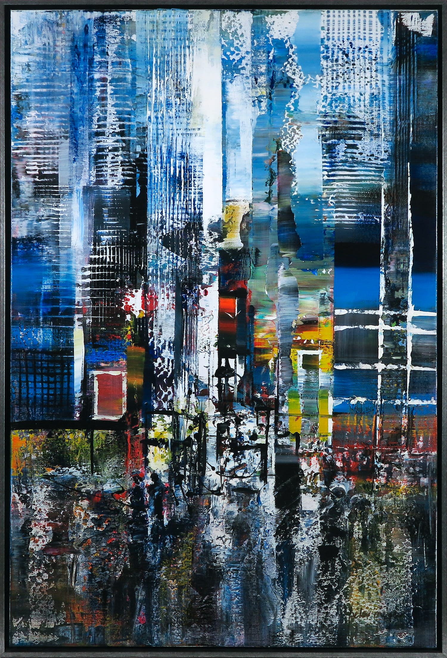 Peter Meijer - Acryl op doek, Forsyth Street (Groot) verkocht voor € 450!