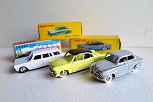 Curiosa - Dinky Toys - 3x model Simca - Atlas/Mattel 1:43 - Nieuwstaat -In originele doos kopen? Bied vanaf 1!