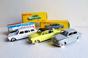 Dinky Toys - 3x model Simca - Atlas/Mattel 1:43 - Nieuwstaat -In originele doos verkocht voor € 1!